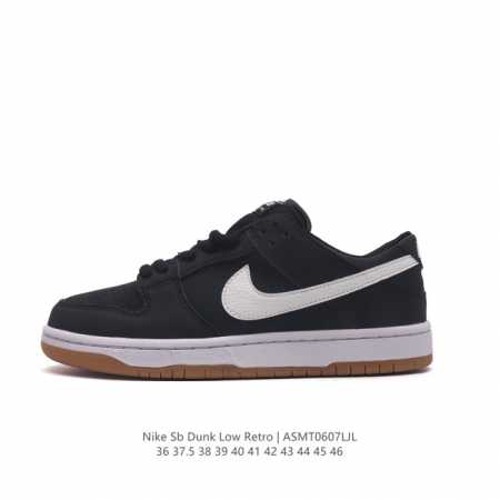 耐克 Nike Dunk Low Retro 运动鞋复古板鞋，作为 年代经典篮球鞋款，起初专为硬木球场打造，后来成为席卷街头的时尚标杆，现以经典细节和复古篮球风 - 点击图像关闭