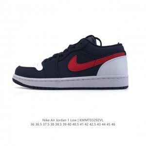耐克 乔丹Air Jordan 1 Low Aj1 乔1 乔丹1代Aj1 低帮复古文化休闲运动篮球鞋。该鞋款从 1985 年元年款汲取设计灵感，焕新演绎简约经典
