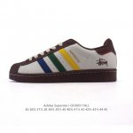 公司级 阿迪达斯 Adidas Superstar 2025年新款鞋子 蛇年新款 经典贝壳头系列 新款休闲板鞋潮流男女士运动鞋 。鞋面柔软皮革拼接材质 标志性的