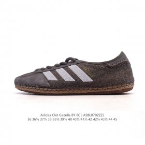 阿迪达斯 Adidas Originals与陈冠希再度携手推出合作鞋款Clot Gazelle By Edison Chen 时尚运动板鞋 德训鞋，作为双方长期