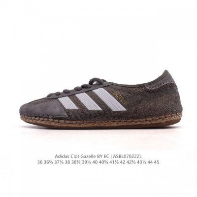 阿迪达斯 Adidas Originals与陈冠希再度携手推出合作鞋款Clot Gazelle By Edison Chen 时尚运动板鞋 德训鞋，作为双方长期