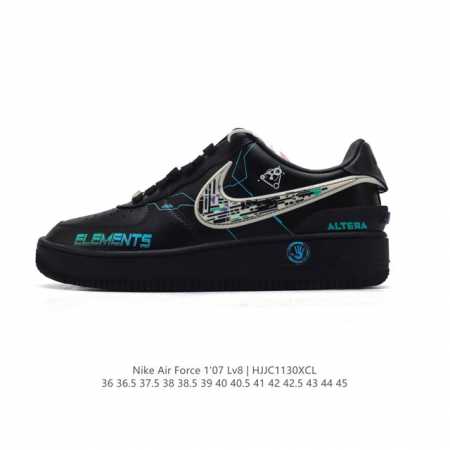 公司级 Af1耐克 Nike Air Force 1 ‘07 Low 空军一号 厚底增高百搭运动板鞋 原楦头原纸板 打造纯正空军版型，专注外贸渠道 全掌内置蜂窝 - 点击图像关闭