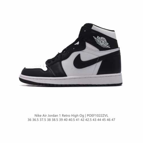 公司级 耐克 男女同款运动板鞋 Nike Air Jordan 1 Retro High OG 乔丹一代aj1 乔1 AJ1 篮球鞋复刻运动鞋。皮面高帮板鞋的设