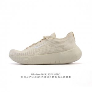 新品 耐克 Nike Free 2025 训练鞋 夏季飞织透气缓震运动鞋 Hf2720Nike Free 2025新款 Nike Free 2025 厚底增高老