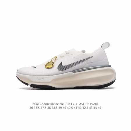 公司级 耐克 Nike Zoomx Invincible Run Fk 3 机能风格运动鞋 厚底增高老爹鞋。最新一代的invincible 第三代来了！首先鞋面 - 点击图像关闭