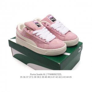 彪马PUMA SUEDE XL 低帮复古轻便透气防滑减震休闲鞋 厚底增高运动板鞋 类型：男女鞋 尺码: 35-45含半码 货号：395777-02 编码：TYW
