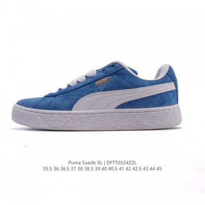 彪马 puma 休闲板鞋 Suede Xl系列经典翻毛皮厚底防滑耐磨舒适透气运动鞋 新年穿有型 时尚 穿搭 球鞋 穿搭 时尚 潮流 面包鞋 puma面包鞋