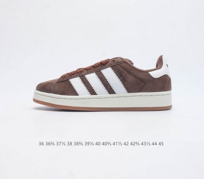 Adidas阿迪达斯 三叶草campus 00S 面包鞋复古休闲板鞋 千禧回潮 Adidas Campus 00S 经典再现 面包化的campus鞋款在今年受到