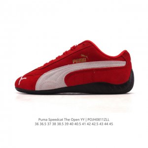 公司级 彪马 Open Yy X Puma Speedcat合作鞋款 Puma 联名时尚休闲运动板鞋。这双韩国辣妹疯抢的 Puma，是 Open Yy 走向全球