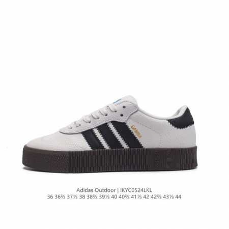 阿迪达斯 Adidas 三叶草 Outdoor 经典三条杠复古休闲运动板鞋春夏时尚简约小白鞋男女鞋情侣鞋 类型：男女鞋 货号：Aq1134 码数：36 36 3 - 点击图像关闭