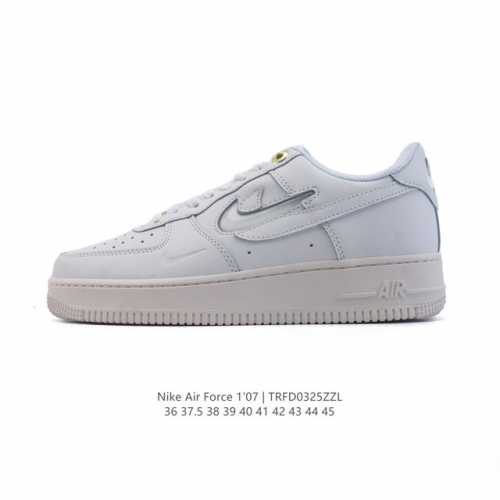 140 耐克 Nike Air Force 1 '07 Low 空军一号含气垫 小白鞋 2025年 蛇年新款 低帮百搭厚底增高休闲运动板鞋。柔软、弹性十足的缓震