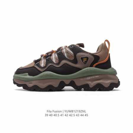 公司级 斐乐 男款老爹鞋 Fila Fusion 厚底增高百搭运动鞋 意大利百年经典运动品牌，网红单品 小红书推荐爆款 Fila斐乐新款小白鞋斐乐潮牌文化街头风 - 点击图像关闭