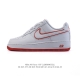 耐克 Nike Air Force 1 '07 Low 空军一号含气垫 小白鞋 低帮百搭厚底增高休闲运动板鞋。柔软、弹性十足的缓震性能和出色的中底设计，横跨复古