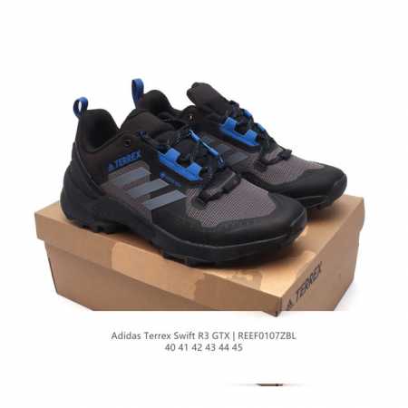 阿迪达斯adidas Terrex Swift R3 Gtx 男子低帮复古休闲鞋 高品质涉水 溯溪时尚潮流休闲运动鞋 货号：Gz0351 码数：40-45 编码 - 点击图像关闭