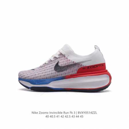 耐克 Nike Zoomx Invincible Run Fk 3 机能风格运动鞋 厚底增高老爹鞋，最新一代的invincible 第三代来了！首先鞋面采用的是 - 点击图像关闭