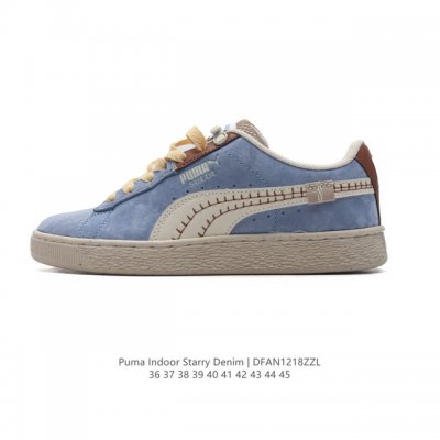 Puma 彪马 官方正品indoor Og男女同款复刻经典低帮休闲轻便板鞋 彪马 Puma Indoor Starry Denim 提供了丰富的配色和材质选择,