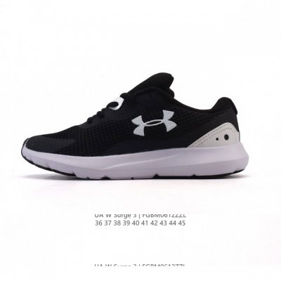 新品 安德玛 Underarmour Ua男女鞋 运动鞋 Surge 3缓震舒适跑步鞋透气舒适低帮轻便休闲跑鞋 3026507-101安德玛 Suger 3是一