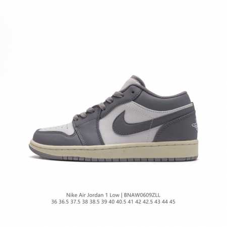 耐克 乔丹air Jordan 1 Low Aj1 乔1 乔丹1代aj1 低帮复古文化休闲运动篮球鞋，从1985 年面世的元年款汲取设计灵感，采用简洁大方的经典 - 点击图像关闭