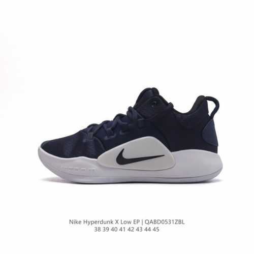 耐克 Nk Hyperdunk X Low Ep 中帮男女士实战篮球鞋双气垫实战神鞋 绝迹单品 圈内高端零售大神实体冲z唯一指定的渠道版本 非pt本地产物 品控