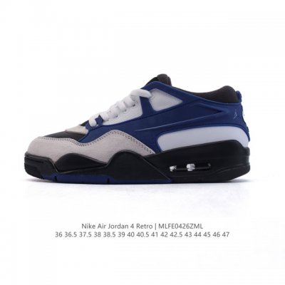 公司级 头层皮 耐克 Nike Air Jordan 4 Retro Og迈克尔 乔丹Aj4代乔4 低帮复古休闲运动文化篮球鞋。秉承轻量化的速度型篮球鞋设计思想