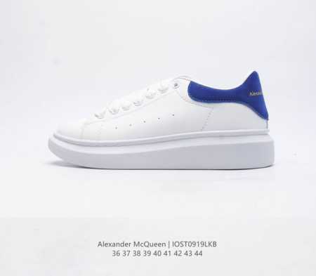 热销经典款 Alexandermcqueen 亚历山大 麦昆mcq 运动小白鞋厚底增高闪尾光滑牛皮平底鞋休闲鞋 时尚男女板鞋潮运动鞋 火爆到大街小巷无人不知 无 - 点击图像关闭
