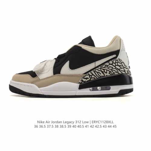 公司级 耐克 Aj 乔丹 Air Jordan Legacy 312 低帮运动鞋 Aj312 乔312百搭篮球鞋 酷炫混搭，谁人不爱？Air Jordan Le