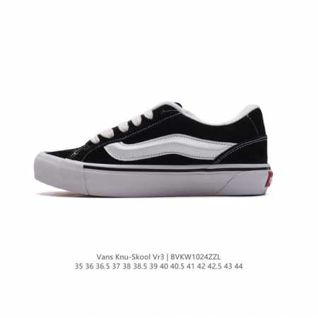 万斯 Vans Knu-Skool VR3 LX 面包鞋 皮革鞋面。坎普尔 茱利安系列低帮复古硫化休闲运动板鞋“肥胖版大LOGO”要说整个年最为热门的鞋型之一， - 点击图像关闭