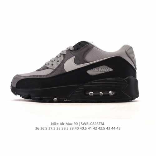 Nike耐克运动鞋 Air Max 90 健身运动跑鞋休闲鞋 复古风十足！Air Max 90 作为 Nike 旗下最经典的鞋型之一，凭借着百搭的造型，获得众多