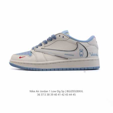 310 真标 耐克/Nike Air Jordan 1 Low Og Sp"Military Blue"Aj1乔1倒勾 2025年新款 蛇年新款 低帮篮球鞋 A - 点击图像关闭