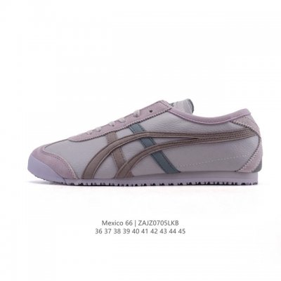 真标 Asics 亚瑟士 男女鞋 配足弓鞋垫 日产经典老牌-鬼塚虎 Onitsuka Tiger Mexico 66经典墨西哥系列复古经典百搭板鞋休闲运动鞋慢跑