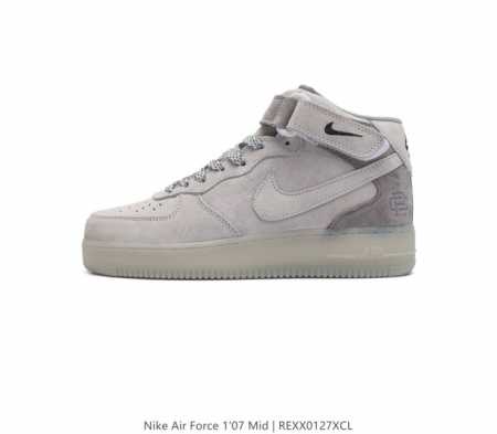 公司级nk Air Force 7 Mid Af1耐克 空军一号 Af1 中帮 魔术贴 厚底增高运动板鞋 原楦头原纸板 打造纯正空军版型 专注外贸渠道 全掌内置 - 点击图像关闭