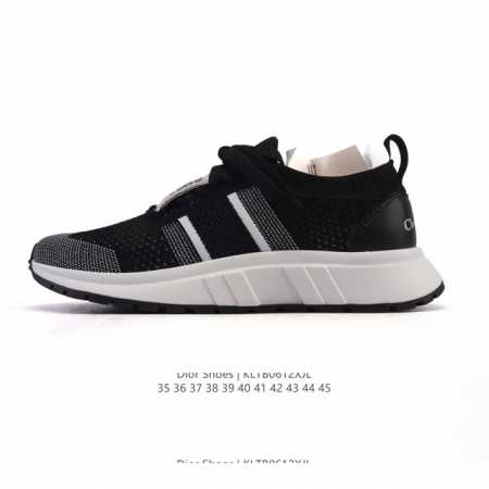 公司级 Dior 迪奥 高奢品牌 彰显高级气质 Dior 运动鞋低帮系列复古休闲鞋时尚慢跑鞋厚底老爹鞋系带透气织物网格鞋面 运动跑鞋 生活休闲鞋 男女同款 时髦 - 点击图像关闭
