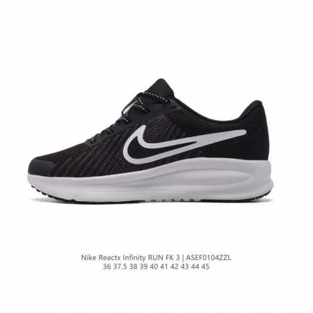 耐克 Nike React Infinity Run Fk 3 Prm 男女子公路跑步鞋。助你在疾速跑后快速恢复，明天继续挑战耐力跑，你的征程它都能稳稳守护。 - 点击图像关闭