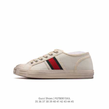 gucci 古驰奢侈品男女运动鞋休闲鞋子 经典耐穿复古感满满的gucci满印板鞋 生胶底 经典爆款。经典款的鞋子是最适合用来搭配的，不管是出街还是约会都很不错哦 - 点击图像关闭
