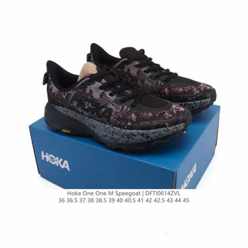 公司级 Hoka One One Speedgoat 6 飞速羚羊6 飞速羚羊系列的第六代越野跑鞋男女士运动鞋，鞋款采用动态鞋面与内部支撑系统，并搭载Hoka久