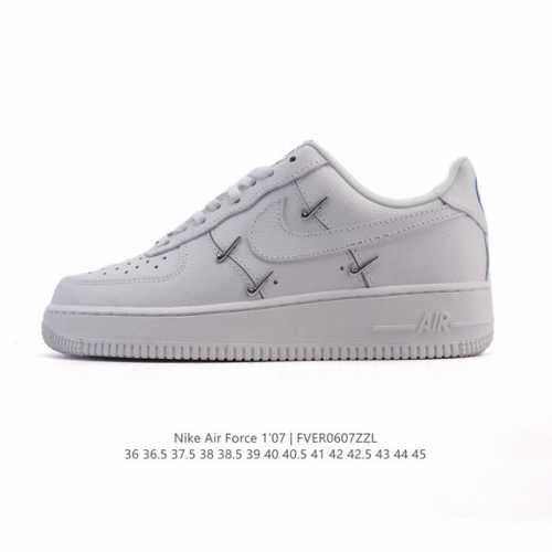 耐克 Nike Air Force 1 '07 Low 2025新年新款 蛇年限定 空军一号含气垫 小白鞋 低帮百搭厚底增高休闲运动板鞋。柔软、弹性十足的缓震性