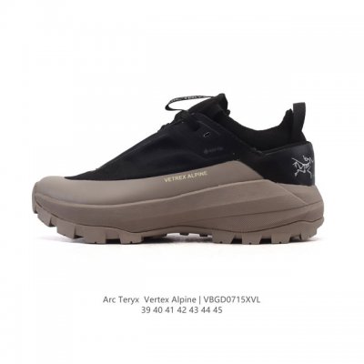公司级 始祖鸟 Arc’Teryx 男鞋Vertex Alpine Gtx防水防滑户外徒步 轻便低帮越野登山鞋 厚底增高老爹鞋 登山靴 防水加强版男士系列加强版