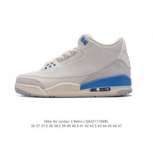 公司级 耐克 乔丹 Aj3 耐克 Nike Air Jordan 3 Retro Se 乔3 复刻篮球鞋 乔丹3代 三代 男女子运动鞋，作为 Aj 系列中广受认