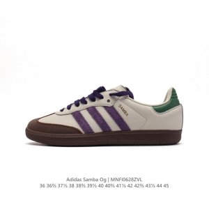 阿迪达斯 德训鞋 ADIDAS ORIGINALS SAMBA OG SHOES 经典运动鞋小白鞋 T头鞋 男女鞋 彰显休闲摩登风情的时尚经典鞋。它诞生于50年