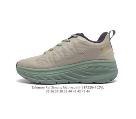 萨洛蒙 Salomon Raf Simons Matrixspirith 运动鞋 缓冲轻量 缓震回弹运动鞋男女士跑鞋 厚底增高老爹鞋一脚蹬慢跑鞋。Salomon - 点击图像关闭