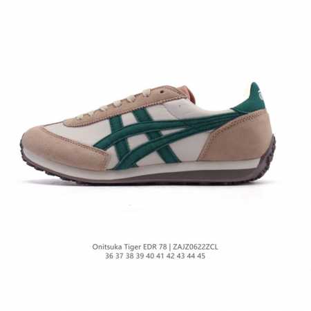 新品 Onitsuka Tiger鬼塚虎阿甘鞋Edr 78休闲鞋78系列 中性休闲运动鞋，复古风的日常百搭神器它的设计灵感来源于经典跑步鞋，简约又不失时尚感。经 - 点击图像关闭