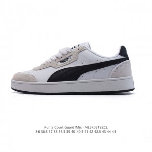 170 【新品】彪马（Puma）男女士Court Guard Mix运动休闲鞋皮革 中性 防滑 低帮 板鞋 男女同款 2025新款时尚经典百搭休闲运动板鞋#春季