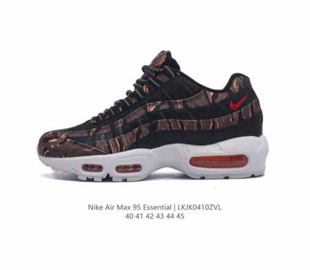 耐克nike Wmns Air Max 95 Essential 气垫复古慢跑百搭鞋休闲运动鞋 沿袭 1995 元年款久负盛名的经典设计线条和 Max Air - 点击图像关闭