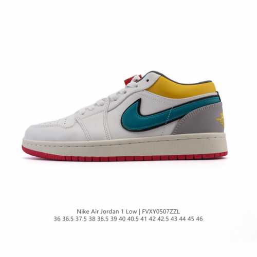 耐克 乔丹Air Jordan 1 Low Aj1 乔1 乔丹1代Aj1 低帮复古文化休闲运动篮球鞋.北面北脸联名。该鞋款从 1985 年元年款汲取设计灵感，焕