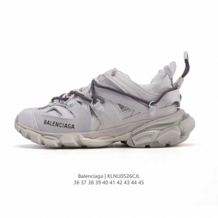 公司级 独家私模 全新版型 纯原1:1复刻 还原细节 Balenciaga 巴黎世家 原版一致配件防尘袋及附送高弹鞋带 全部采用原档案原楦数据开发 1:1比例克 - 点击图像关闭