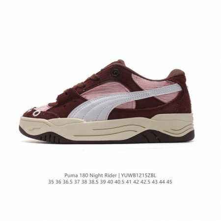 公司级 彪马puma Night Rider官方同款 情侣款 防滑耐磨厚底面包鞋低帮板鞋厚底增高运动鞋 类型：男女鞋 货号：401445 尺码：35-45含半码 - 点击图像关闭