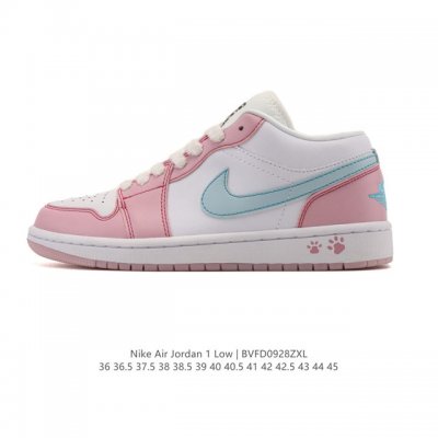耐克 乔丹Air Jordan 1 Low Aj1 乔1 乔丹1代Aj1 低帮复古文化休闲运动篮球鞋。该鞋款从 1985 年元年款汲取设计灵感，焕新演绎简约经典