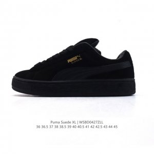 彪马 puma 休闲板鞋 Suede Xl系列经典翻毛皮厚底防滑耐磨舒适透气运动鞋 新年穿有型 时尚 穿搭 球鞋 穿搭 时尚 潮流 面包鞋 puma面包鞋，