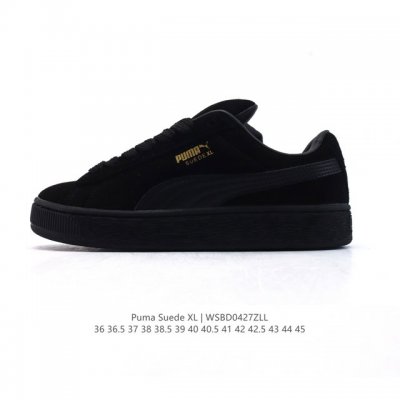 彪马 puma 休闲板鞋 Suede Xl系列经典翻毛皮厚底防滑耐磨舒适透气运动鞋 新年穿有型 时尚 穿搭 球鞋 穿搭 时尚 潮流 面包鞋 puma面包鞋，