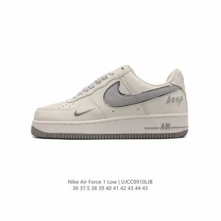 耐克 Nike Air Force 1 '07 Low 空军一号 2024年新款 含气垫 低帮百搭厚底增高休闲运动板鞋。柔软、弹性十足的缓震性能和出色的中底设计 - 点击图像关闭